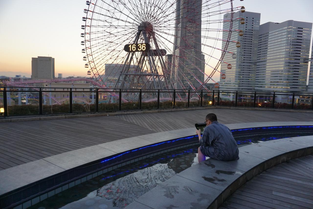 מלון Yokohama Minatomirai Manyo Club מראה חיצוני תמונה
