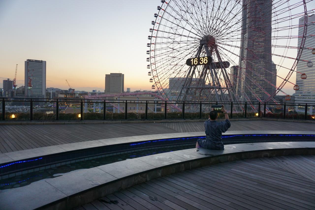 מלון Yokohama Minatomirai Manyo Club מראה חיצוני תמונה